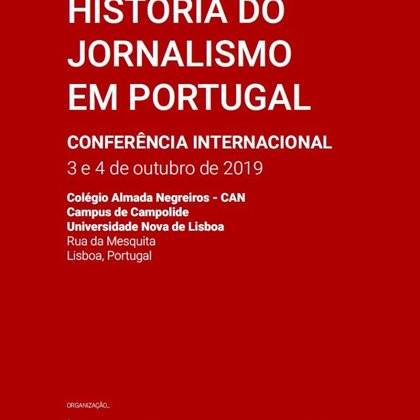 Conferência Internacional - História do Jornalismo em Portugal