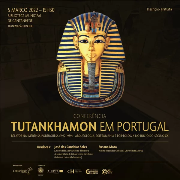 "TUTANKHAMON EM PORTUGAL.
RELATOS NA IMPRENSA PORTUGUESA (1922-1939)
Arqueologia, Egiptoma